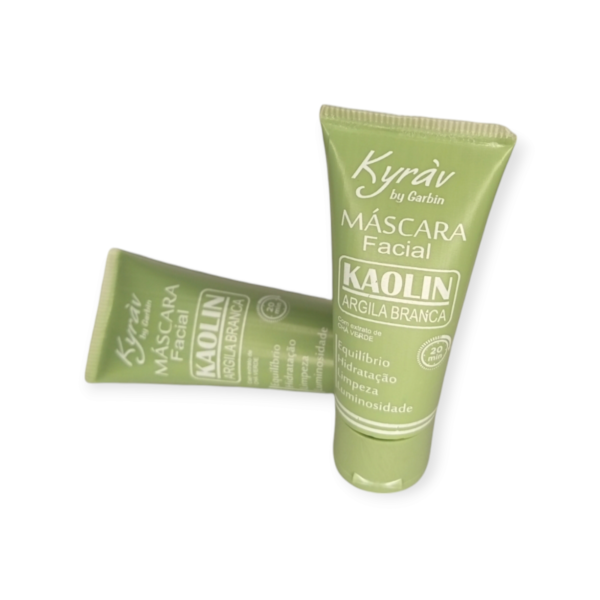Máscara Facial de Argila Branca da Kyrav